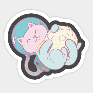 Astro Kitty Sticker